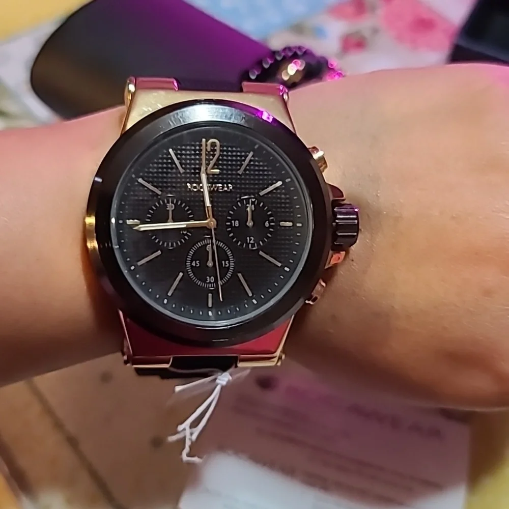 Rocawear Watch & Bracelet Set